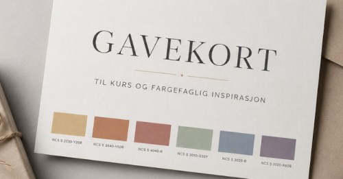 Gavekort på kurs